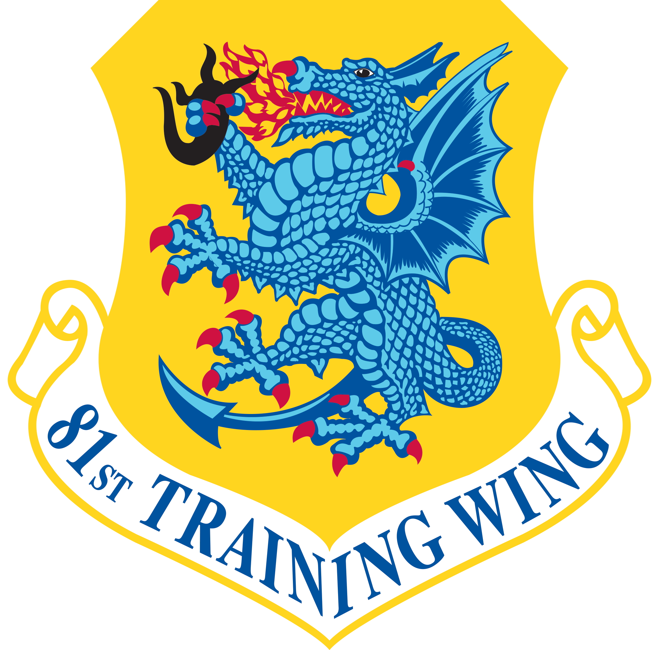 81st Training Wing shield