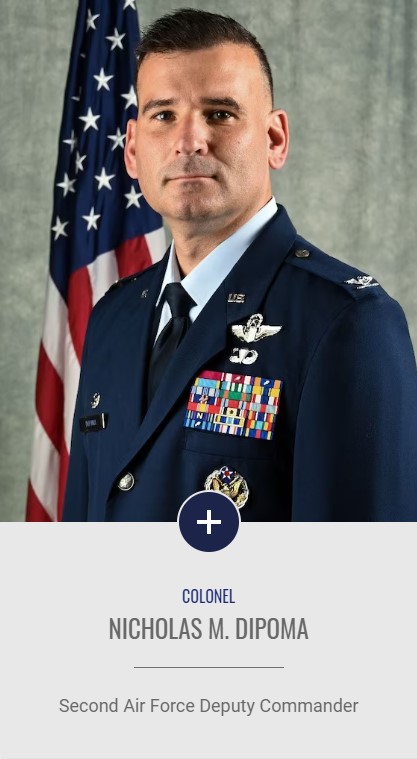 Official portrait of Col. Nicholas Dipoma